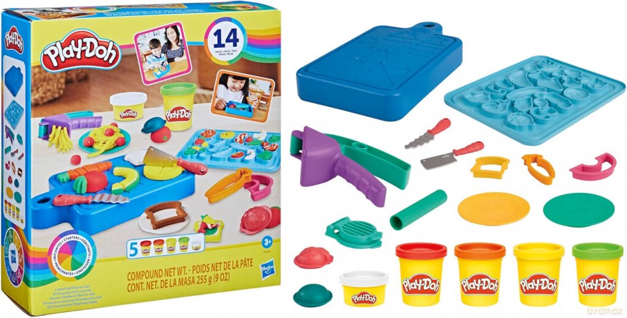 Zestaw Play-Doh Starters Mały Kucharz i nauka krojenia