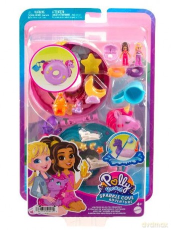 Zestaw Polly Pocket Basen Jednorożca [FIGURKA]