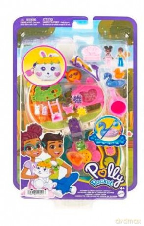 Zestaw Polly Pocket Ogród Króliczka [FIGURKA]