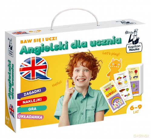 Angielski dla ucznia. Baw się i ucz! Kapitan Nauka [KSIĄŻKA]