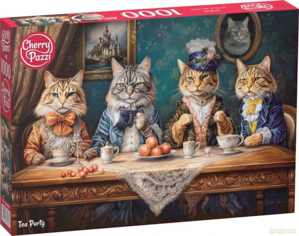 CHERRYPAZZI 1000 el. Przyjęcie przy herbatce / Tea Party 30660 [PUZZLE]