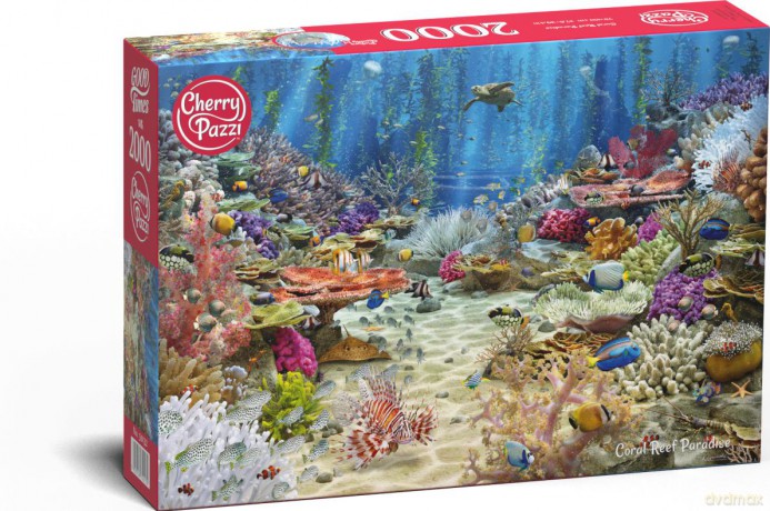 CHERRYPAZZI 2000 el. Rajska rafa koralowa / Coral Reef Paradise 50132 [PUZZLE]