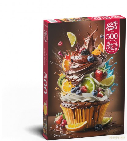 CHERRYPAZZI 500 el. Szalone ciastko / Crazy Cake 20142 [PUZZLE]