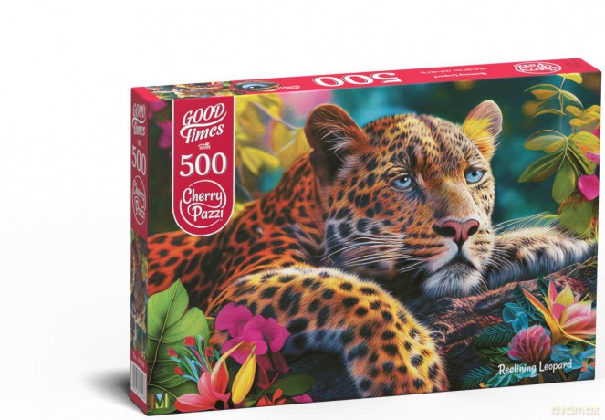 CHERRYPAZZI 500 el. Reclining Leopard 20166 [PUZZLE]