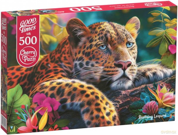 CHERRYPAZZI 500 el. Reclining Leopard 20166 [PUZZLE]