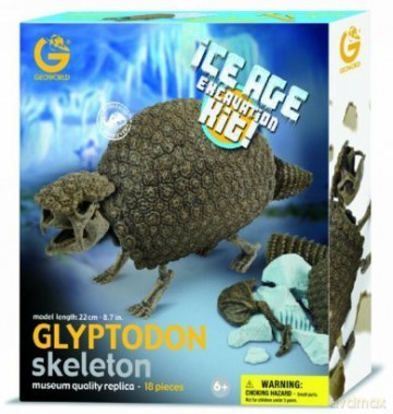 GeoWorld - Wykopaliska Epoka lodowcowa - Glyptodon [ZABAWKA]