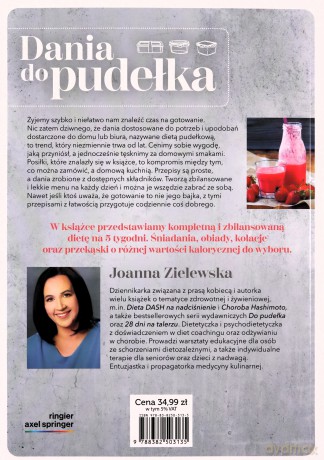 Dania do pudełka. Domowa dieta na każdą porę roku - Joanna Zielewska [KSIĄŻKA]