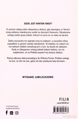 Deniwelacja. Komisarz Forst (Tom 4) - Remigiusz Mróz [KSIĄŻKA]