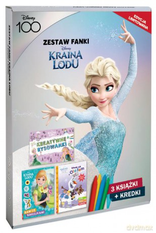 Disney kraina lodu Zestaw fanki ST-9111 [KSIĄŻKA]