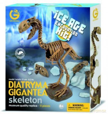 GeoWorld - Wykopaliska Epoka lodowcowa - Diatryma olbrzymia [ZABAWKA]