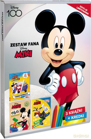 Disney Miki Zestaw fana Z ST-9110 [KSIĄŻKA]