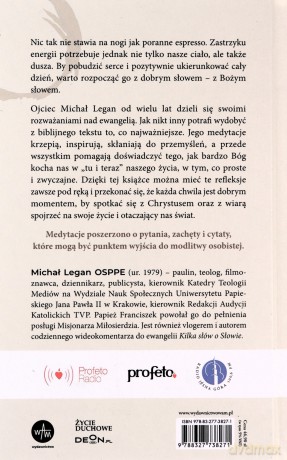 Duchowe espresso czyli kilka słów o Słowie. czyli kilka słów o Słowie. Rozważania na każdy dzień - Michał Legan [KSIĄŻKA]