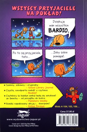 Dwadzieścia tysięcy pcheł podwodnej zgagi. Dogman (Tom 11) - Dav Pilkey [KOMIKS]