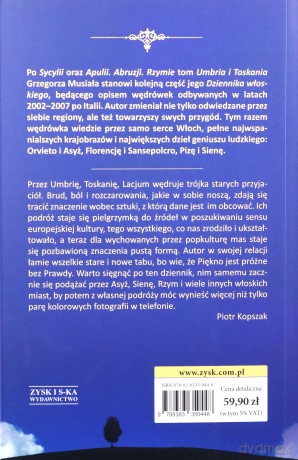 Dziennik Włoski. Umbria i Toskania - Grzegorz Musiał [KSIĄŻKA]