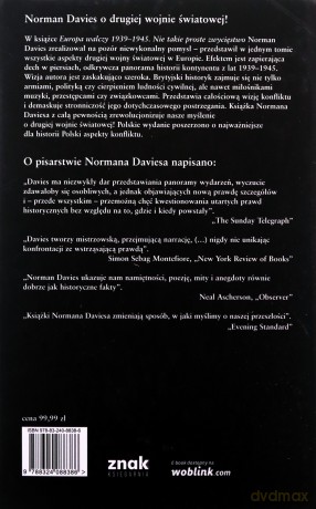 Europa walczy 1939-1945. Nie takie proste zwycięstwo - Norman Davies [KSIĄŻKA]