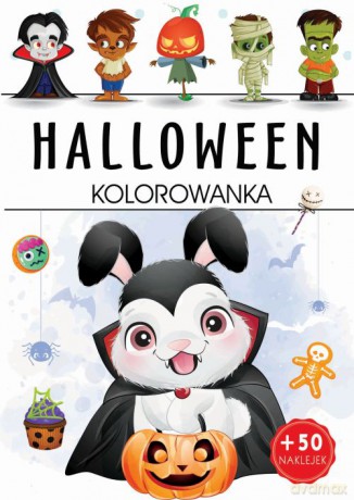Halloween. Kolorowanka [KSIĄŻKA]