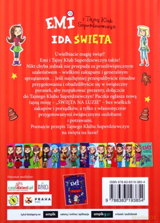 Idą święta. Emi i Tajny Klub Superdziewczyn (Tom 9) - Agnieszka Mielech [KSIĄŻKA]