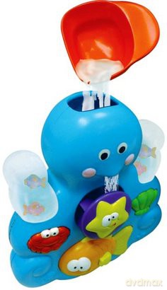 Ośmiornica i Przyjaciele - zabawka do kąpieli Kiddieland - Ośmiornica i Przyjaciele - zabawka do kąpieli [ZABAWKA]