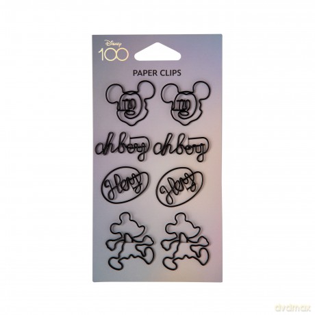 Klipy do papieru 3 szt. mix Disney 100