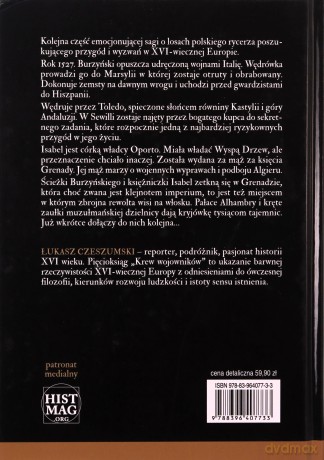 Księżniczka Alhambry. Krew wojowników (Tom 4) - Łukasz Czeszumski [KSIĄŻKA]