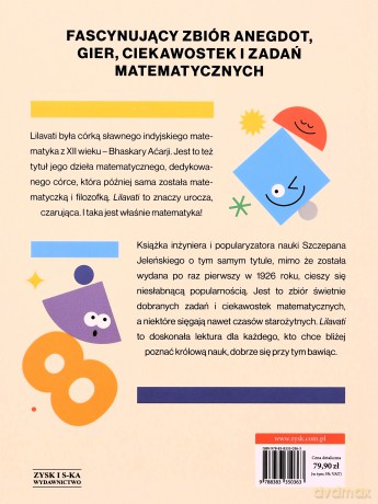Lilavati. Rozrywki matematyczne - Szczepan Jeleński [KSIĄŻKA]