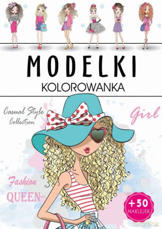 Modelki. Kolorowanka [KSIĄŻKA]