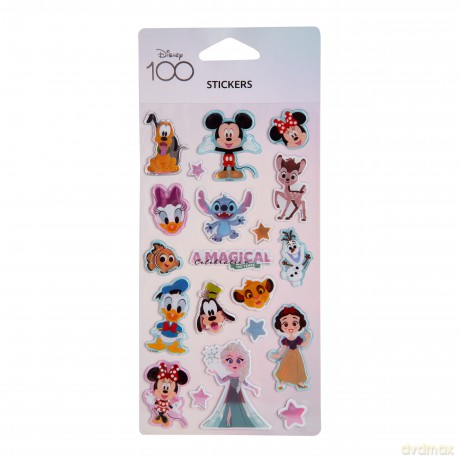 Naklejki pop up Disney 100 wzór 1
