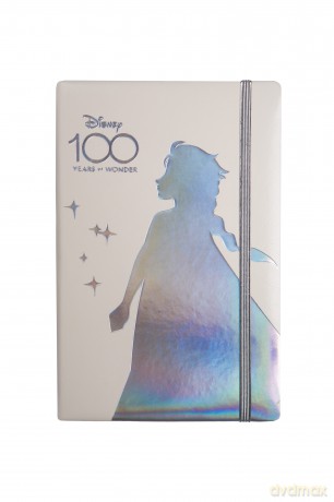 Notes A5 80 k. linia z gumką Disney 100 wzór 1