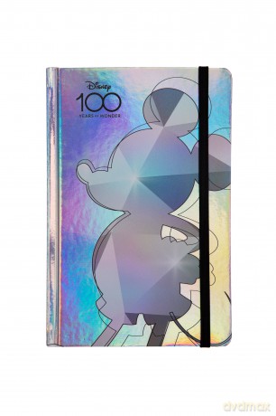 Notes A5 80 k. linia z gumką Disney 100 wzór 2