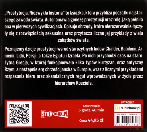 Prostytucja. Niezwykła historia - Józef Lubecki [AUDIOBOOK]