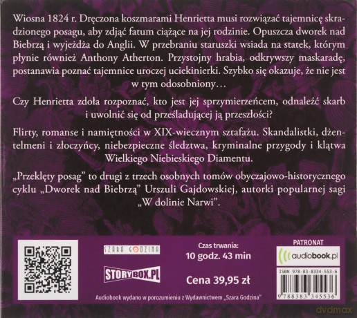 Przeklęty posag. Dworek nad Biebrzą (Tom 2) - Urszula Gajdowska [AUDIOBOOK]