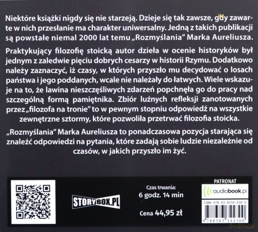 Rozmyślania - Marek Aureliusz [AUDIOBOOK]