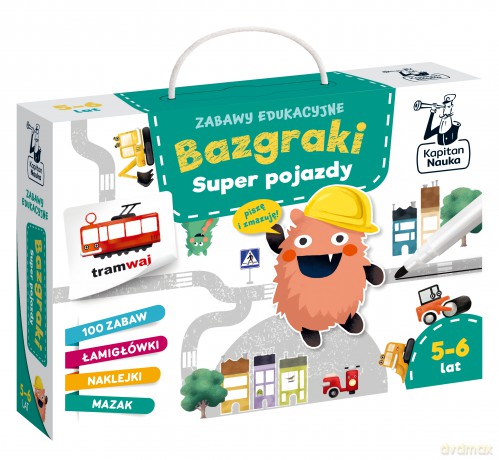 Super pojazdy. Bazgraki [KSIĄŻKA]