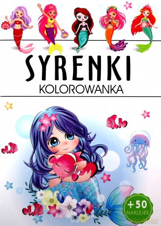 Syrenki. Kolorowanka [KSIĄŻKA]