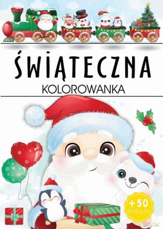 ŚWIĄTECZNA kolorowanka [KSIĄŻKA]