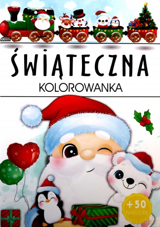 ŚWIĄTECZNA kolorowanka [KSIĄŻKA]