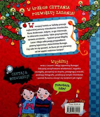 Święta w Valleby. Niespodziewane prezenty. Biuro Detektywistyczne Lassego i Mai - Martin Widmark, Helena Willis [KSIĄŻKA]