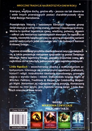 Tajemna strona świąt. Bestiariusz i mroczne tradycje. Wierzenia i zwyczaje - Linda Raedisch [KSIĄŻKA]
