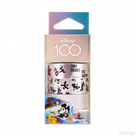 Taśma klejąca 3 szt. Mix Disney 100
