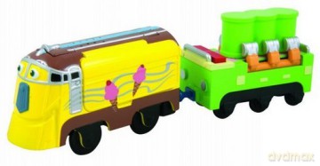 Stacyjkowo Motorised - Grający wagon Frostini i wagon z lodami [ZABAWKA]