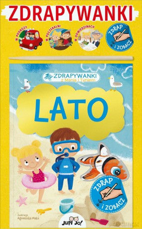 Zdrapywanki z Manią i Tyniem [KSIĄŻKA]