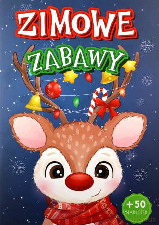 Zimowe zabawy. Łamigłówki [KSIĄŻKA]