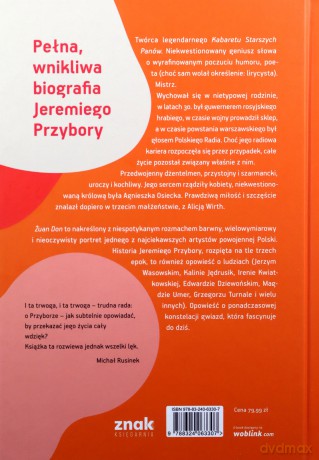 Żuan Don. Biografia Jeremiego Przybory - Maria Wilczek-Krupa [KSIĄŻKA]