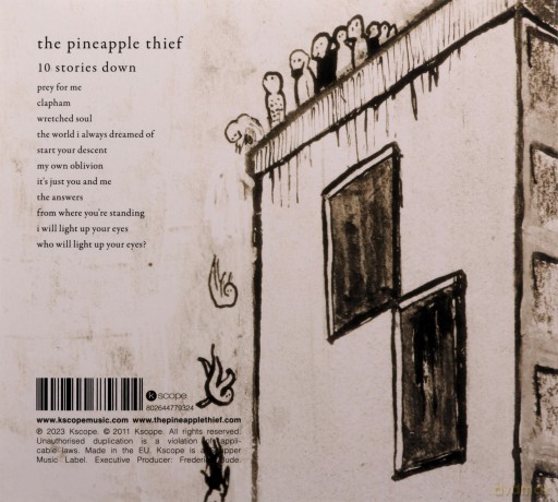 The Pineapple Thief: 10 Stories Down (digipack) [CD]