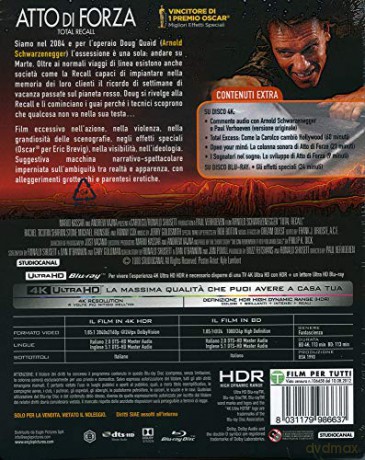 Total Recall (Pamięć absolutna) [Blu-Ray 4K]+[Blu-Ray]