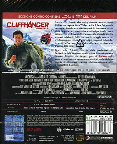 Cliffhanger (Na krawędzi) [Blu-Ray]+[DVD]