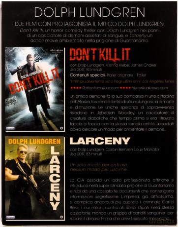 Dolph Lundgren Collection: Don't Kill It / Larceny (Pogromca demonów / Zlecenie) [2xBlu-Ray]
