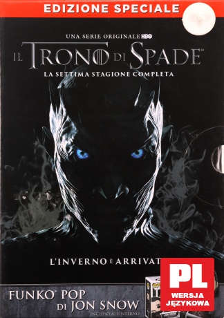 Gra o Tron Sezon 7 + Funko POP John Snow [BOX] [3xBlu-Ray]+[FIGURKA]