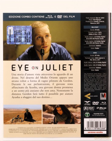 Eye On Juliet Combo (Oko na Julię) [Blu-Ray]+[DVD]