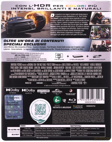 Szybcy i wściekli 10 (steelbook) [Blu-Ray 4K]+[Blu-Ray]
